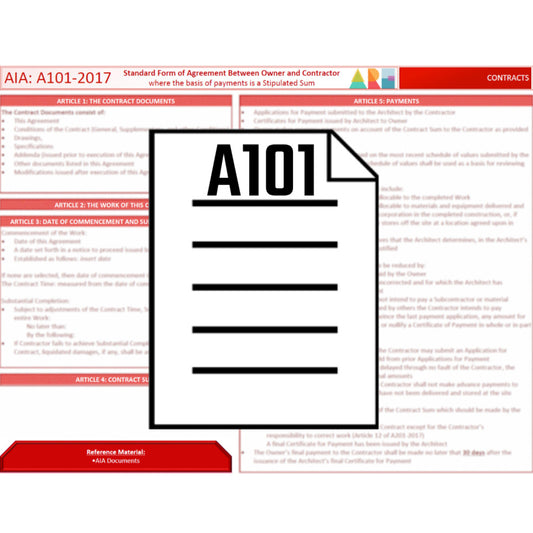 AIA Contracts: A101